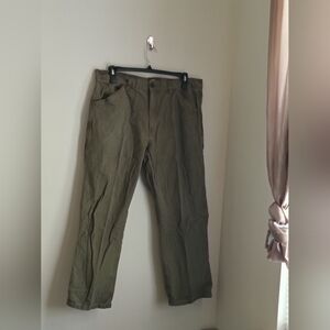 Blue Mountain Pants Men 40 X 30 Green Casual Academia Office Jeans Versatile Y2K